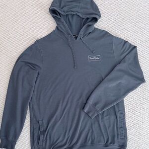 Travis Mathew GreyBlue Thin Hoodie